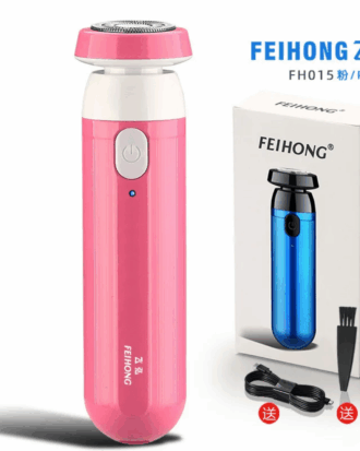 Nouveau Mini rasoir électrique lavable USB Rechargeable Machine à raser pour hommes humide-sec double usage barbe rasoir enlèvement tondeuse à barbe