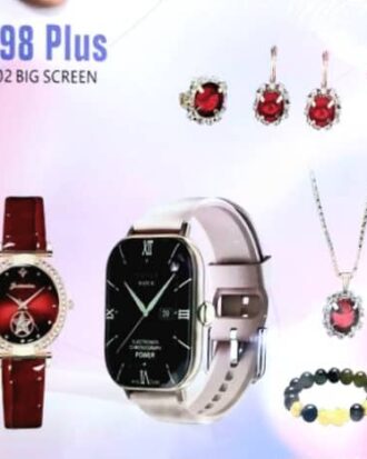 Montre connectée pour les hommes et les femmes moniteur d'activité physique écran de Q-8 pouces